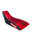 QK Racing HONDA TRX 400EX MULTI GRIP SEAT COVER 1999 2007 BLACK SIDES RED TOP RED HONDA