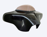 QK Racing Harley Davidson Batwing Fairing For Fat Boy Fatboy Lo and S 6x9 Speaker Motorcycle